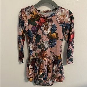 Posh Peanut Phoebe twirl bamboo dress 2T